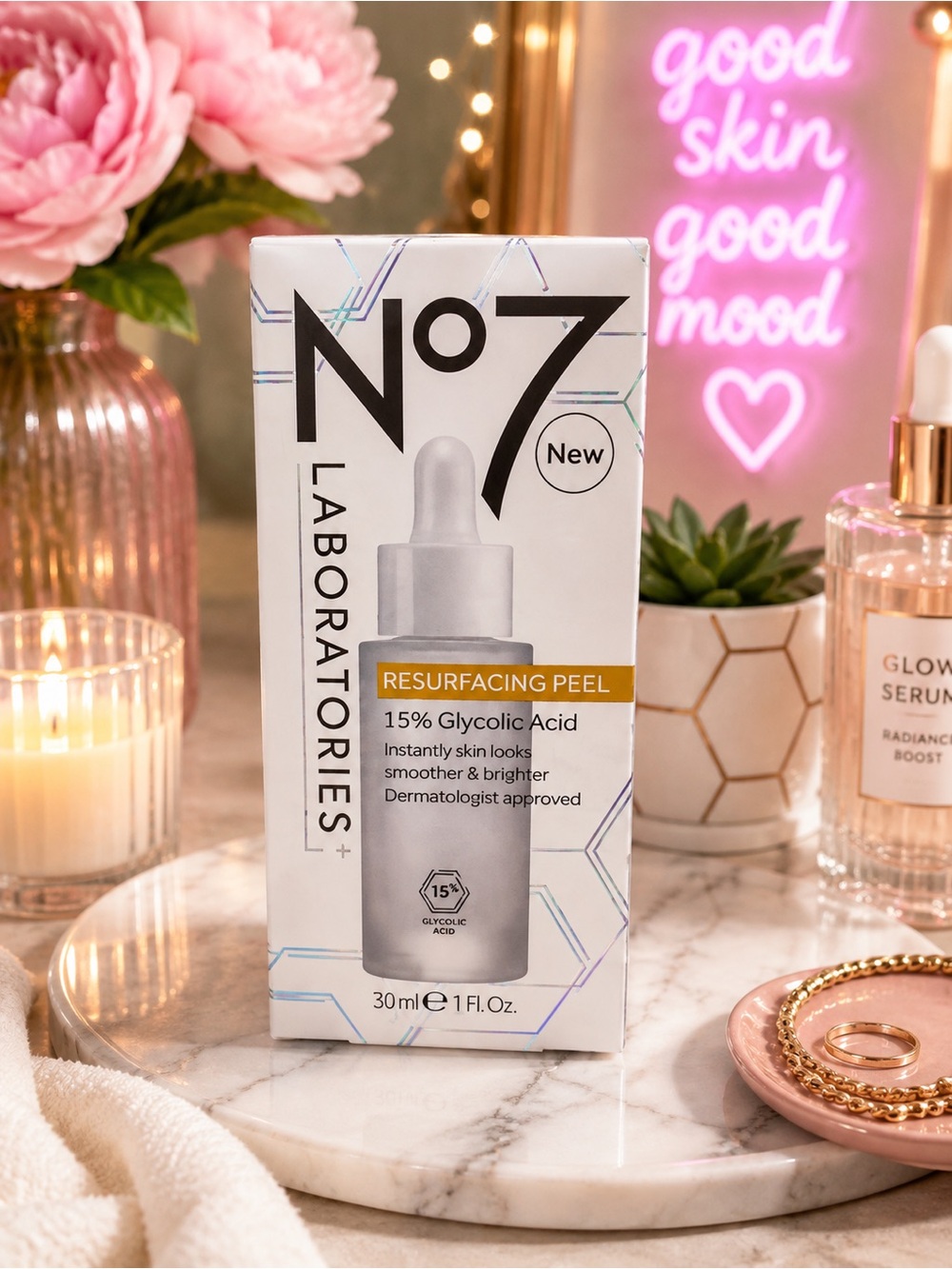No7 Laboratories Resurfacing Peel 15% Glycolic Acid